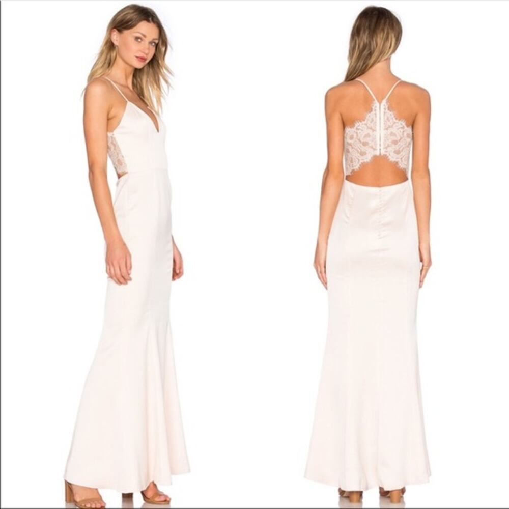 NWT Lovers + Friends Paris Dress in Pale Pink Size 4